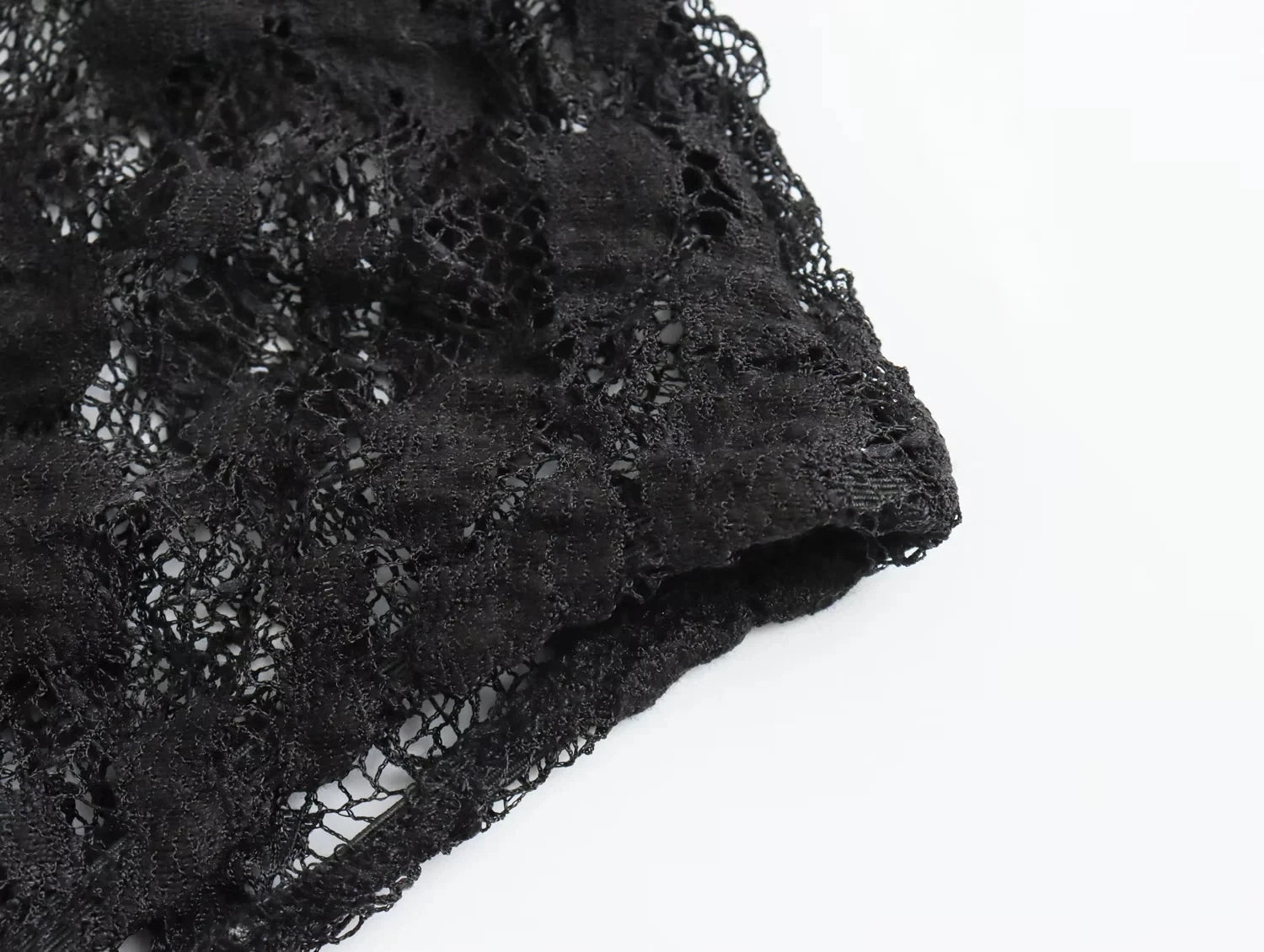 Trafza verão rendas macacões para mulheres moda nova mangas compridas oco para fora magro onesies feminino chique selvagem bodysuits femininos