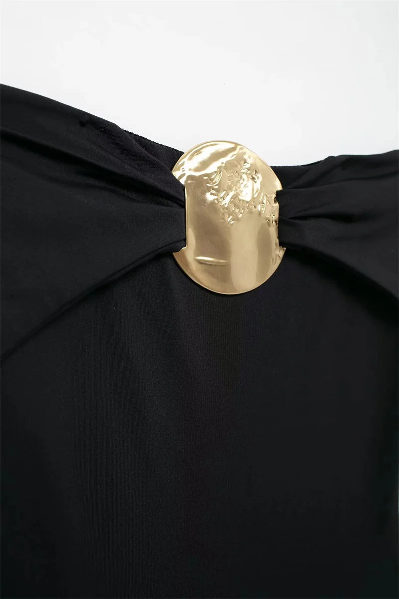Muyer fora do ombro preto mulher corpo sem mangas apertado bodysuit lingerie sexy sem costas bodysuit feminino verão uma peça maiô