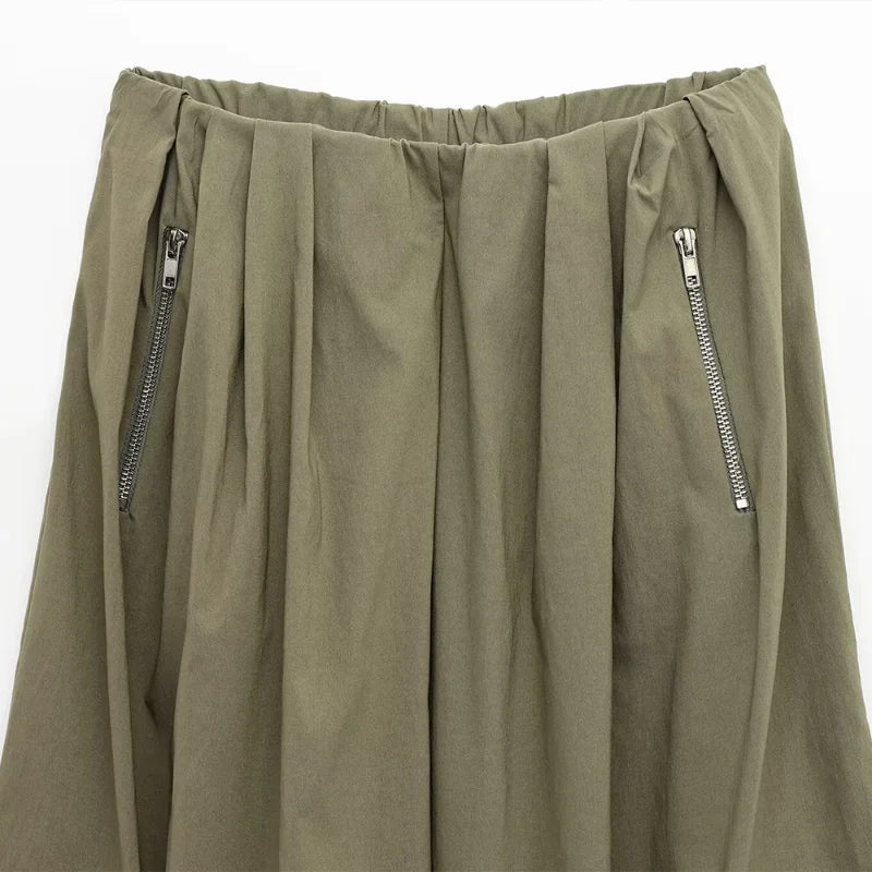 Calças de carga ternos femininos high street vintage solto lapela mangas compridas define feminino 2025 primavera nova moda conjuntos com zíper 2 peças