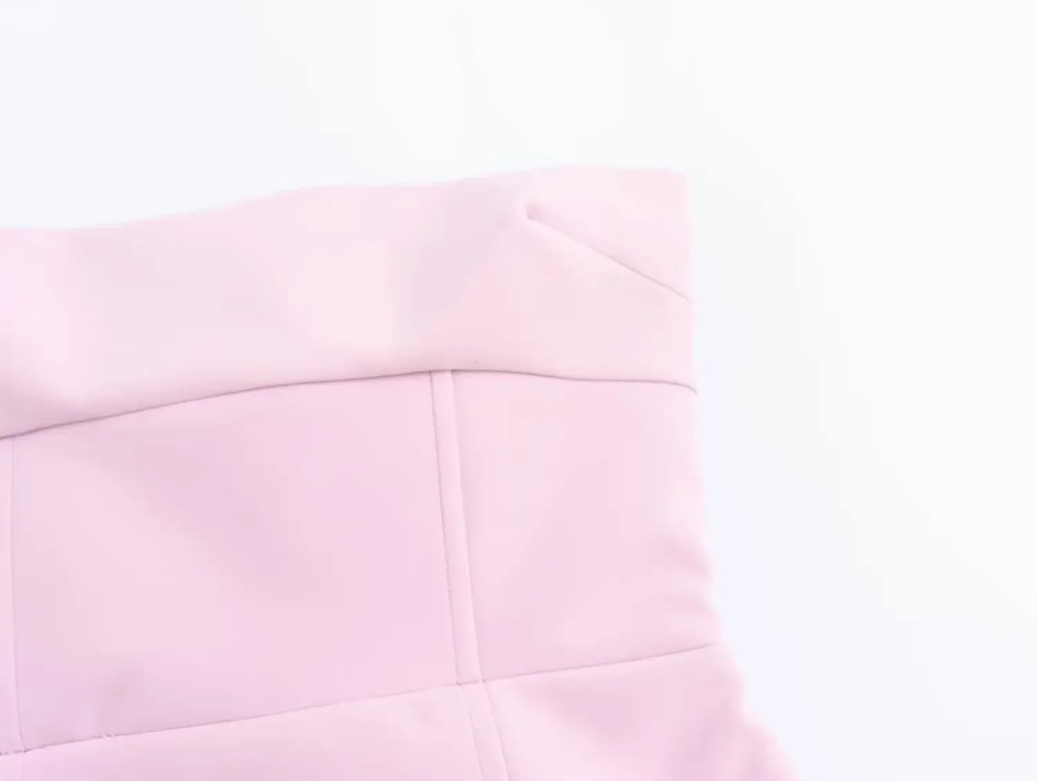 Mini Vestido Sem Alças com Laço - Tendência