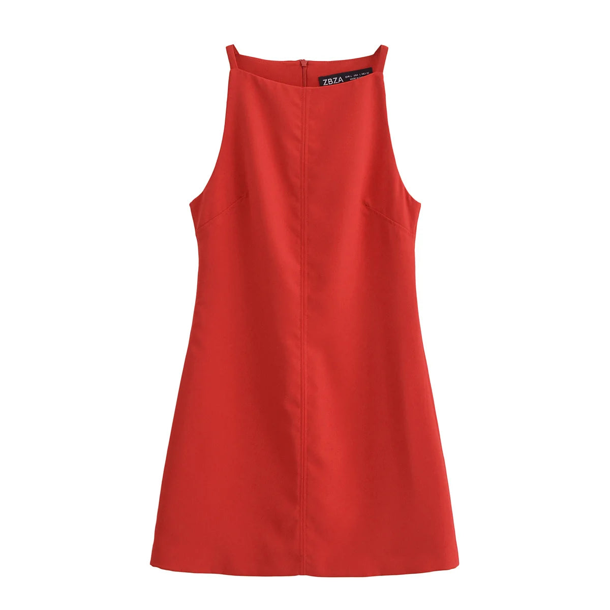 Traf novo vestido branco preto feminino fora do ombro halter vestidos curtos verão elegante vestidos de festa bodycon vermelho azul mini vestido