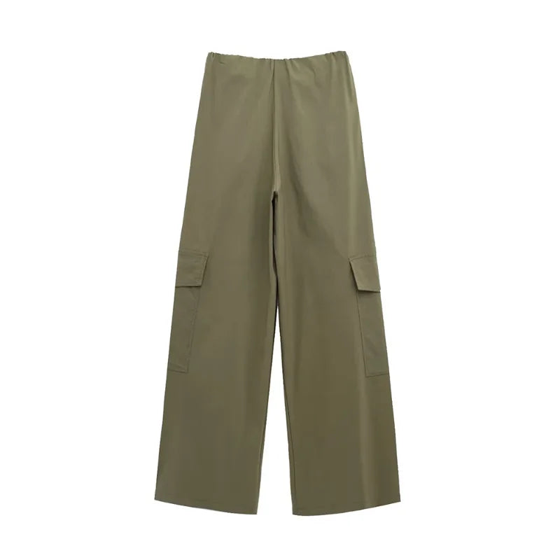 Calças de carga ternos femininos high street vintage solto lapela mangas compridas define feminino 2025 primavera nova moda conjuntos com zíper 2 peças