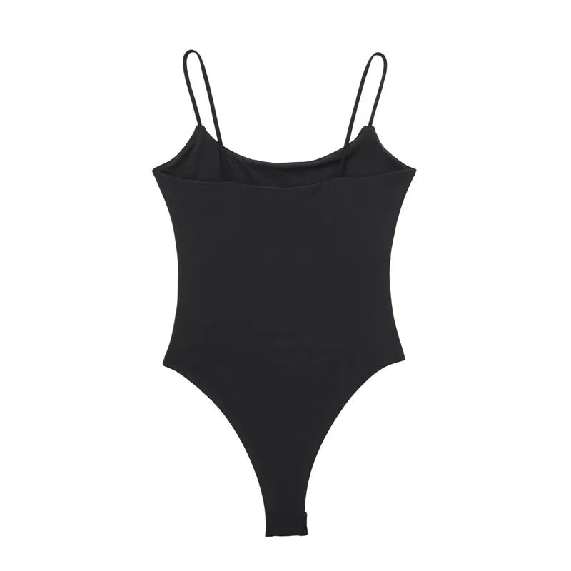 Muyer 2025 sexy bodys apertados para mulheres branco preto sem costas bodysuit feminino uma peça macacões para mulher lingerie sexy bodysuit