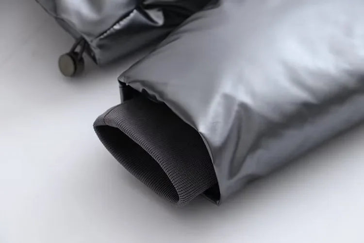 Casaco frio de inverno feminino promoção elegante com capuz anorak jaqueta de algodão quente parkas casaco feminino preto branco roupas