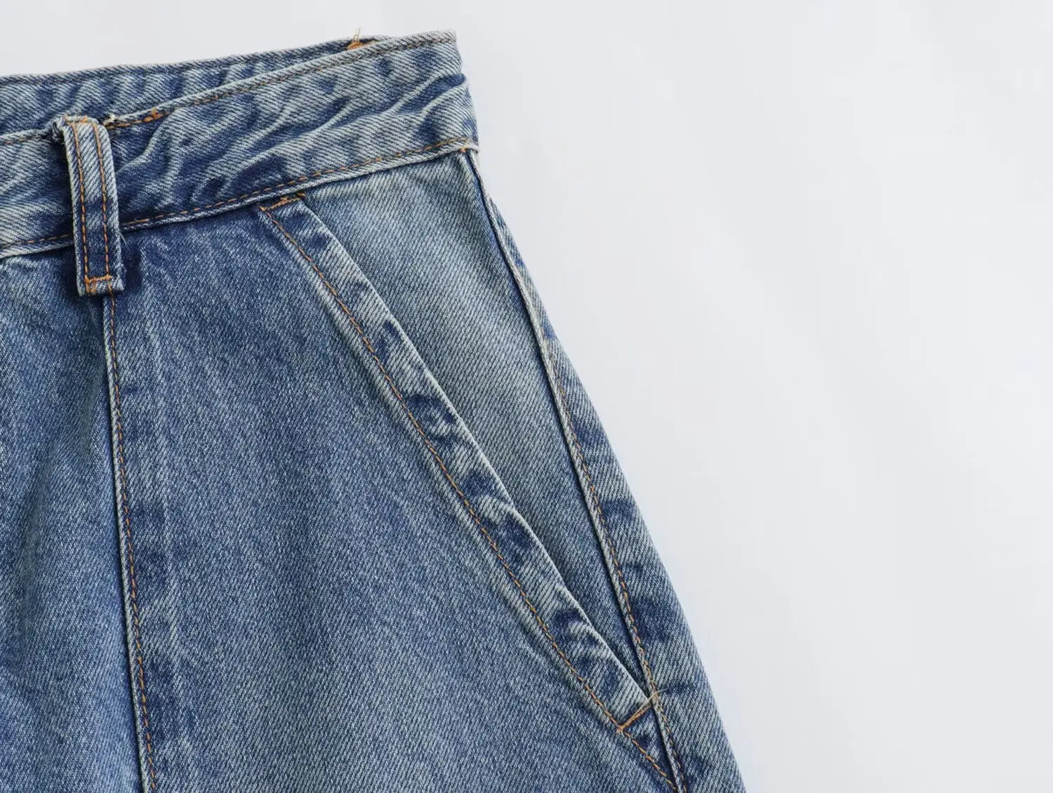 Trafza 2023 outono moda casual sólido calças de cintura alta feminino denim calças de perna larga y2k jeans feminino calças de carga longa jeans
