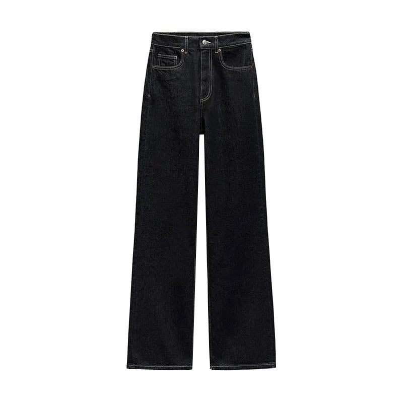 Vintage emendado denim jaqueta calças definir cinto feminino único breasted jaquetas bolsos jeans retos 2025 primavera senhora rua outfit