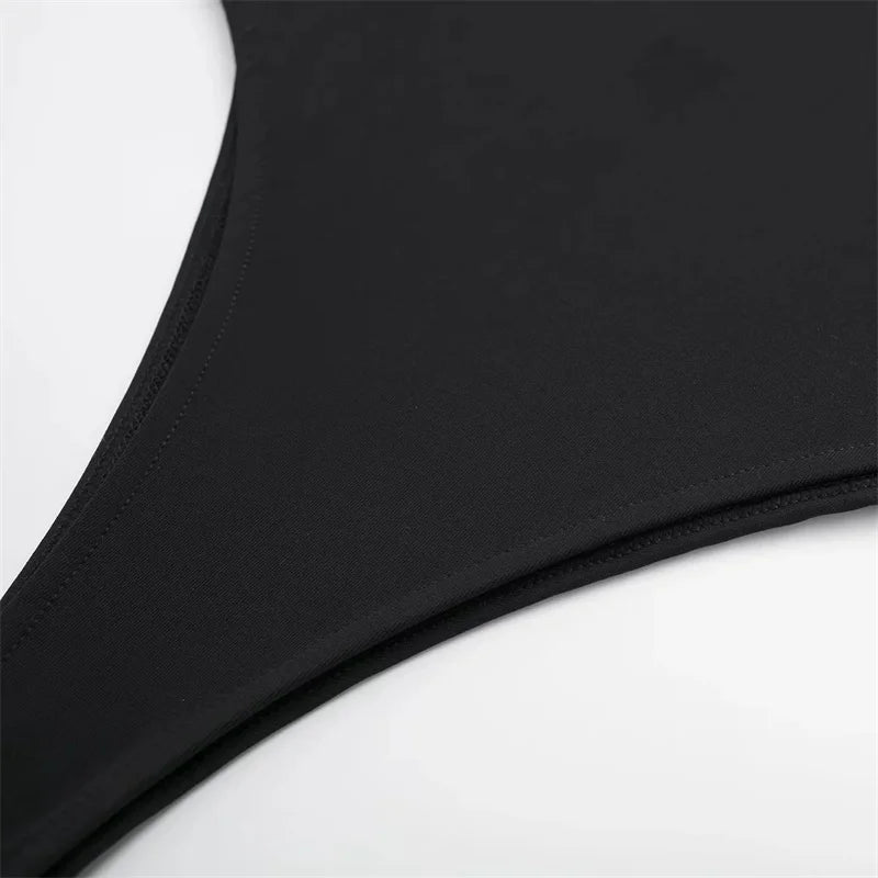 Muyer 2025 sexy bodys apertados para mulheres branco preto sem costas bodysuit feminino uma peça macacões para mulher lingerie sexy bodysuit
