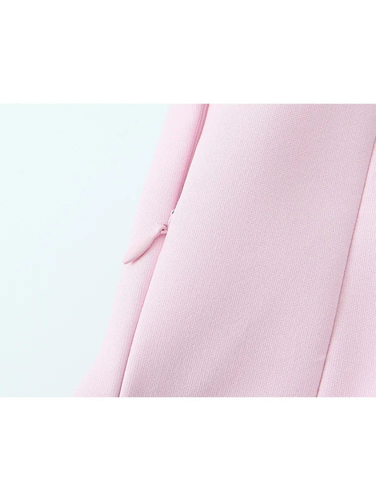 Tfmln moda feminina sem alças topo feminino casual sexy fino encaixe lateral zíper sólido curto topo 2025 verão novo 2 cores