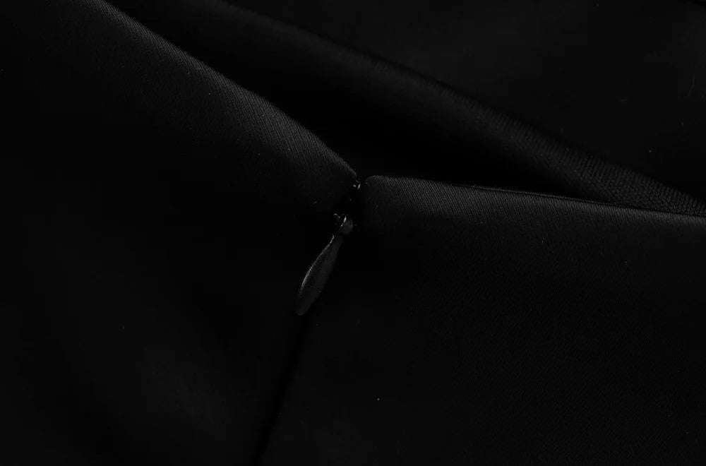 Mini vestido sem alças TRZA para mulheres com strass, pescoço reto, zíper traseiro, vestidos femininos, moda sexy