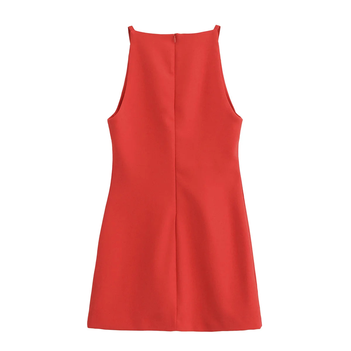 Traf novo vestido branco preto feminino fora do ombro halter vestidos curtos verão elegante vestidos de festa bodycon vermelho azul mini vestido