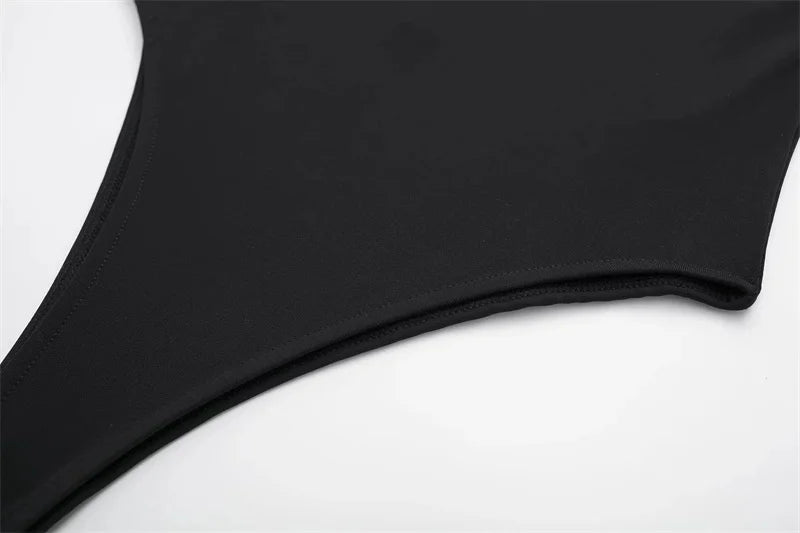 Muyer 2025 sexy bodys apertados para mulheres branco preto sem costas bodysuit feminino uma peça macacões para mulher lingerie sexy bodysuit