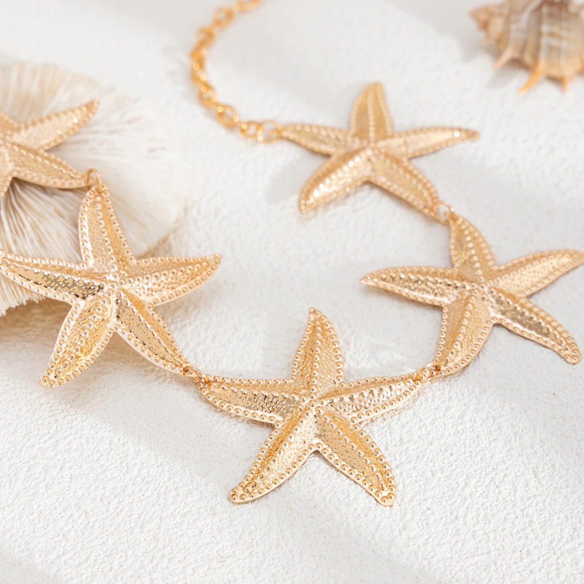 Ingemark vintage metal estrela do mar cintura cinto de barriga corrente para as mulheres 2025 nova moda boho verão praia biquíni corpo jóias novo