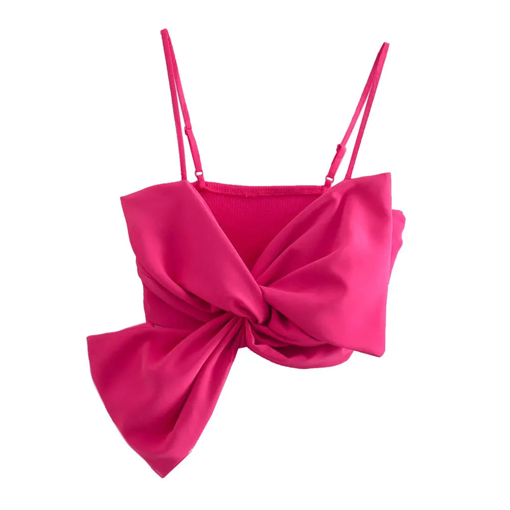 Trza moda feminina com arco recortado regatas vintage sem costas alças finas feminino camis mujer