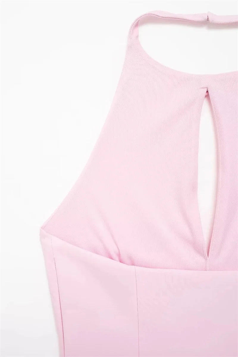 Muyer arco strass colheita topo feminino cortar preto branco sem mangas sem costas topo feminino fora do ombro sexy topos mulher verão