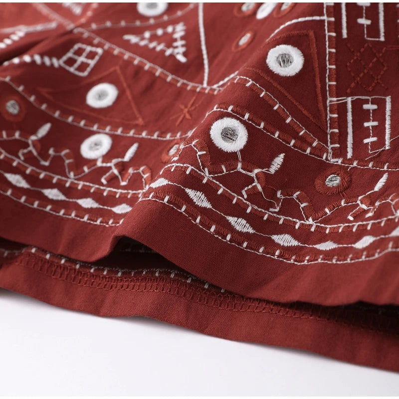 Casual bordado colete shorts outfits feminino com decote em v único breasted mini calças ternos feminino 2025 primavera verão novos conjuntos chiques senhora