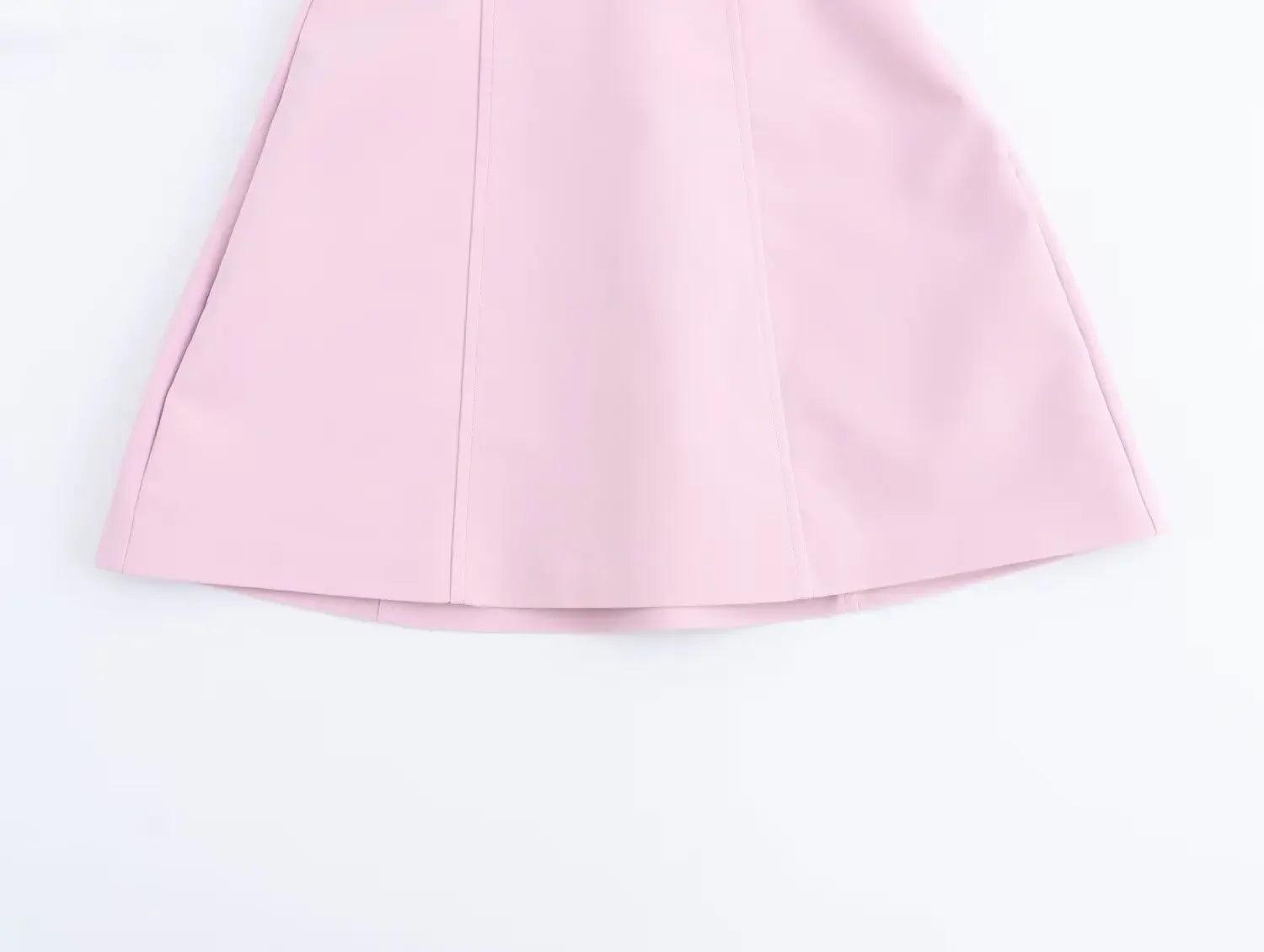 Mini Vestido Sem Alças com Laço - Tendência