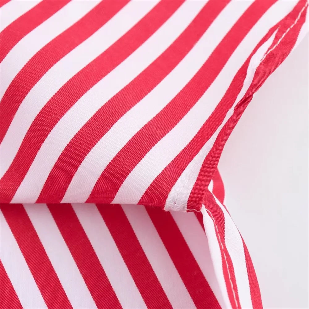 Camisa solta de punho ondulado feminino, top versátil, estilo europeu e americano, pequena, verão, novo, 2024ZAR