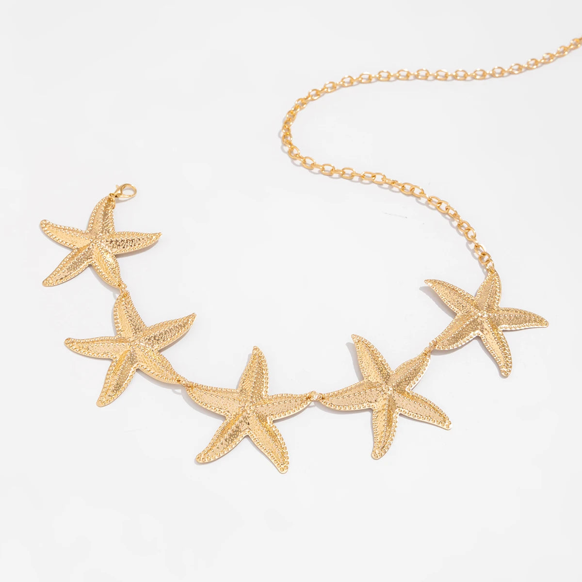 Ingemark vintage metal estrela do mar cintura cinto de barriga corrente para as mulheres 2025 nova moda boho verão praia biquíni corpo jóias novo