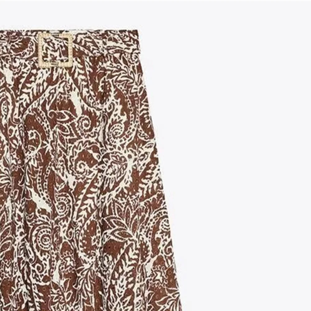 Unizera feminino sexy sem costas oco bordado cinta pendurado pescoço colarinho colete superior temperamento verão nova meia saia