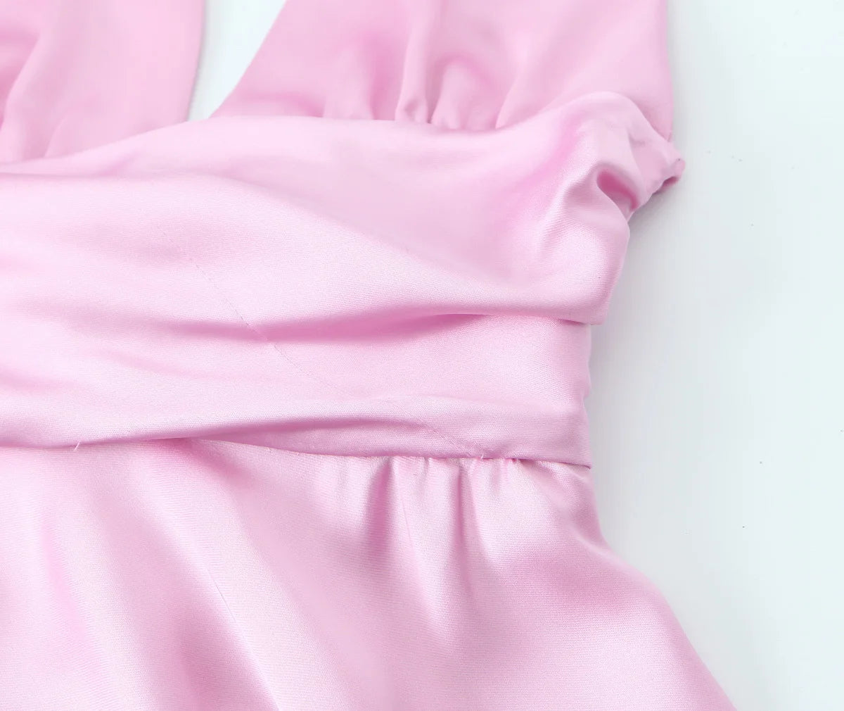 Traf robe y2k cetim fino extremo curto vestido de festa feminino 2025 primavera arco amarrado sem mangas sem costas magro uma linha mini vestido vermelho
