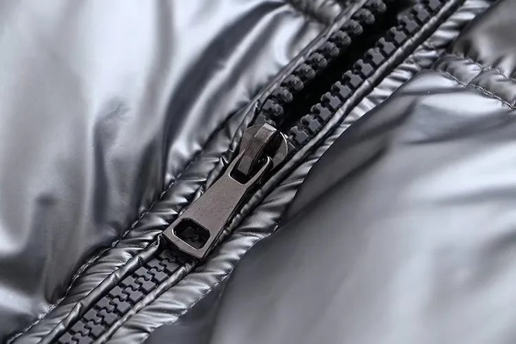 Casaco frio de inverno feminino promoção elegante com capuz anorak jaqueta de algodão quente parkas casaco feminino preto branco roupas