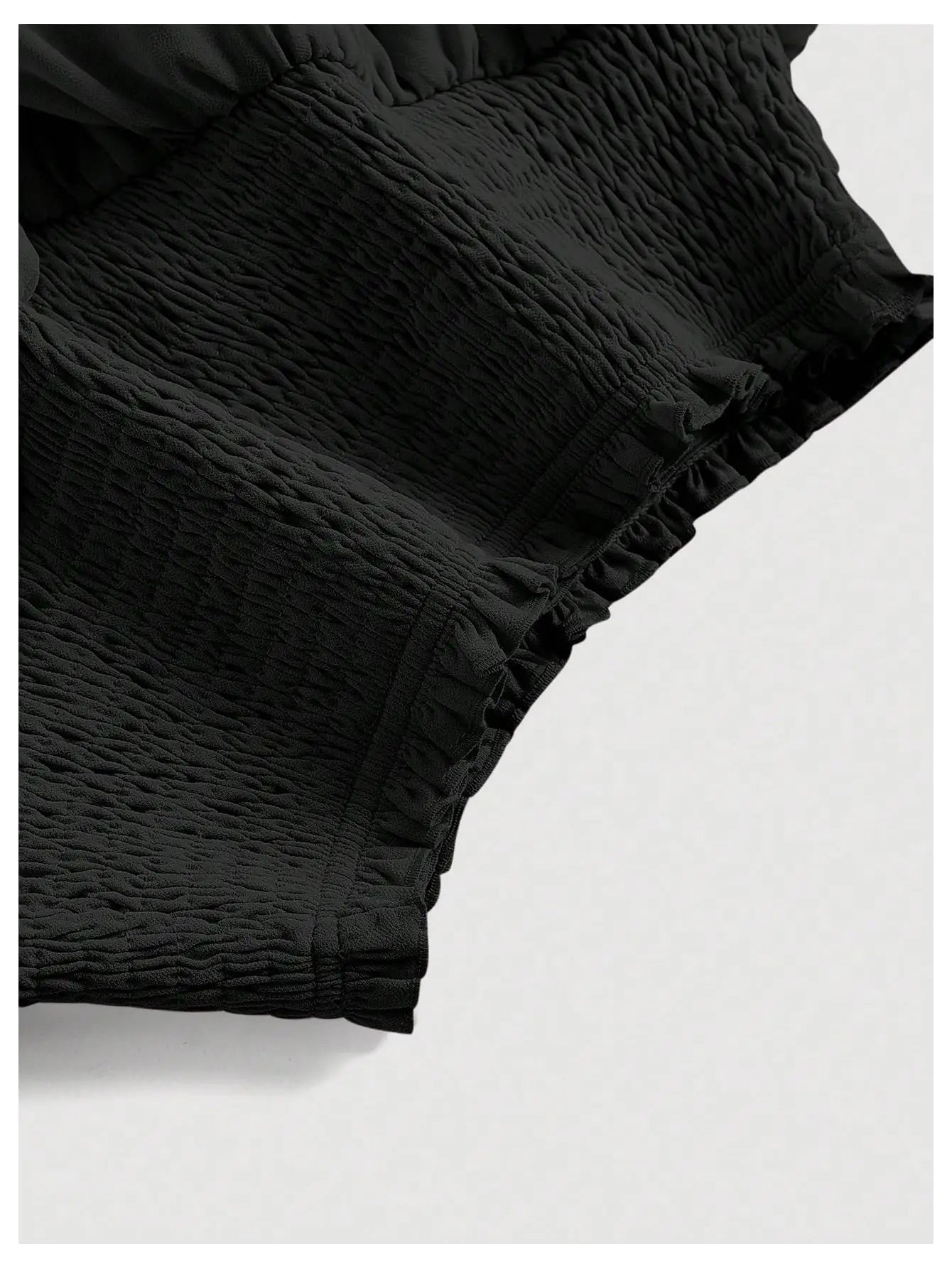 Mia Muse Minissaia feminina de cintura alta, peplum em camadas, casual, todas as estações, básica, sólida, formal, acampanada, linha A