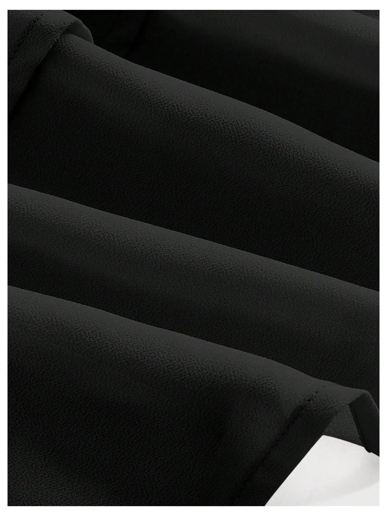 Mia Muse Minissaia feminina de cintura alta, peplum em camadas, casual, todas as estações, básica, sólida, formal, acampanada, linha A