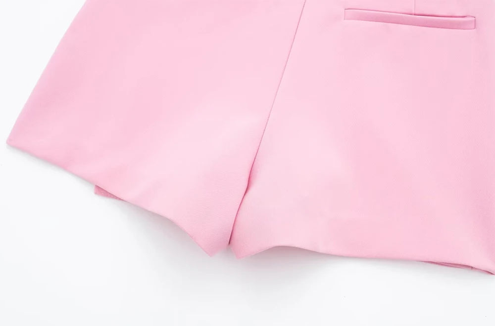 Trza moda feminina assimétrica pareo estilo auto sobreposição shorts saias vintage cintura alta zíper lateral feminino skort mujer