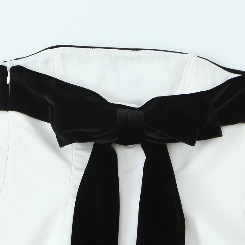 Traf borboleta espartilho topo 2024 feminino verão outono retalhos tanque tubo topos senhoras moda casual elegante sem costas sem mangas topo