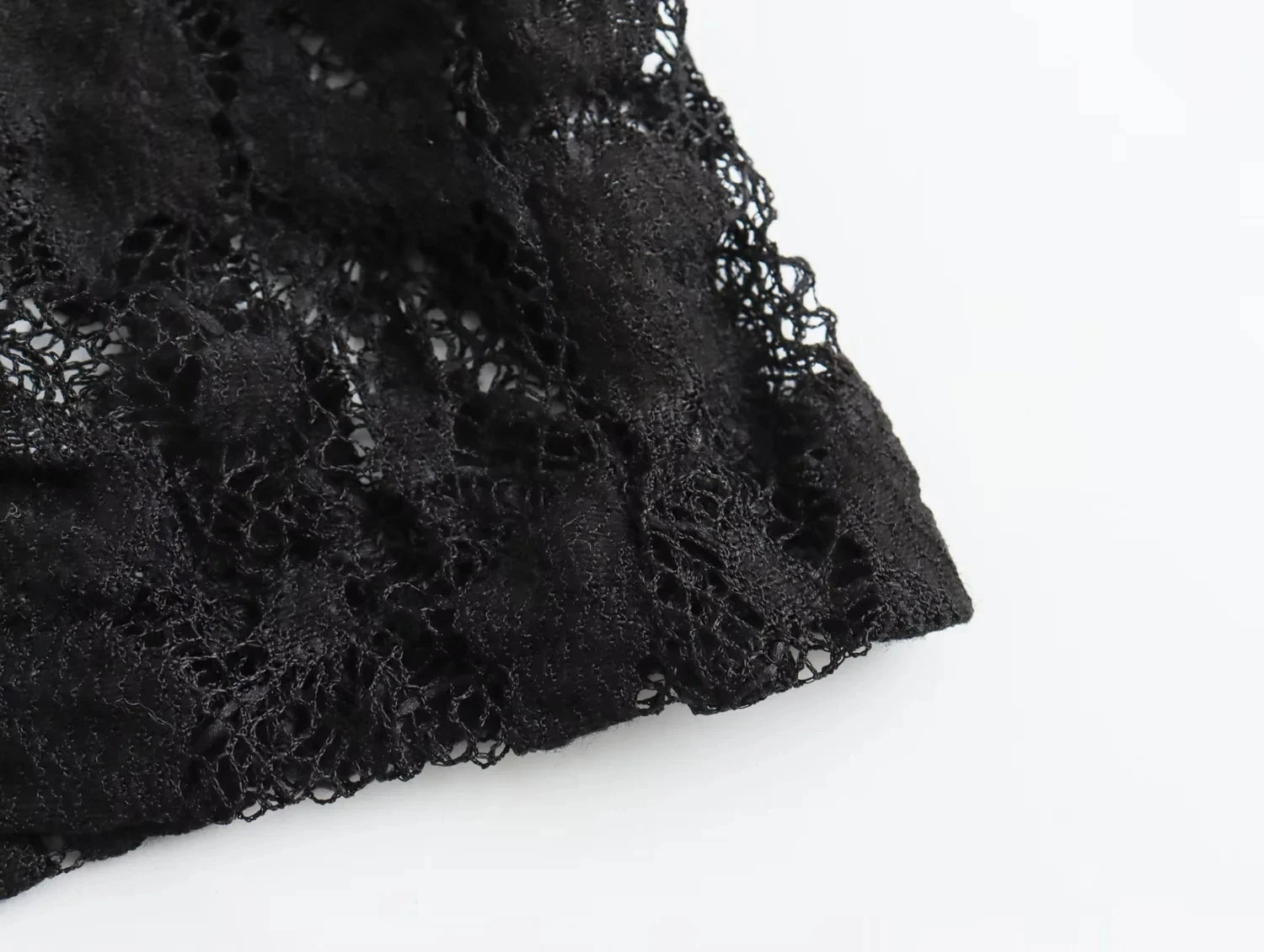 Trafza verão rendas macacões para mulheres moda nova mangas compridas oco para fora magro onesies feminino chique selvagem bodysuits femininos