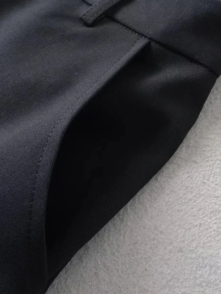 Mooyufon moda feminina sólida volta zíper a linha mini saia vintage cintura alta feminino chique senhora saias
