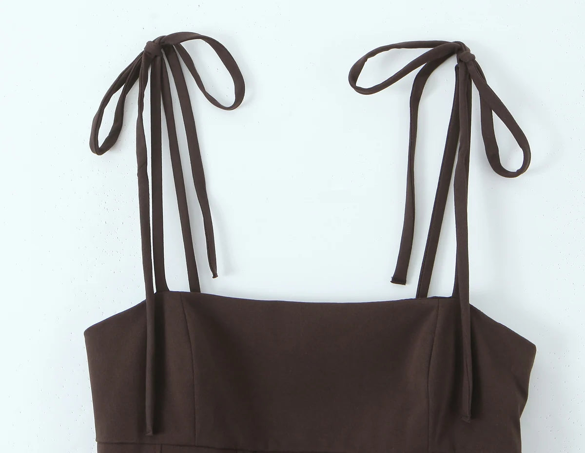 Duoperi moda feminina sem costas topos camisola pescoço quadrado sem mangas arco tine cintas feminino chique senhora tanque