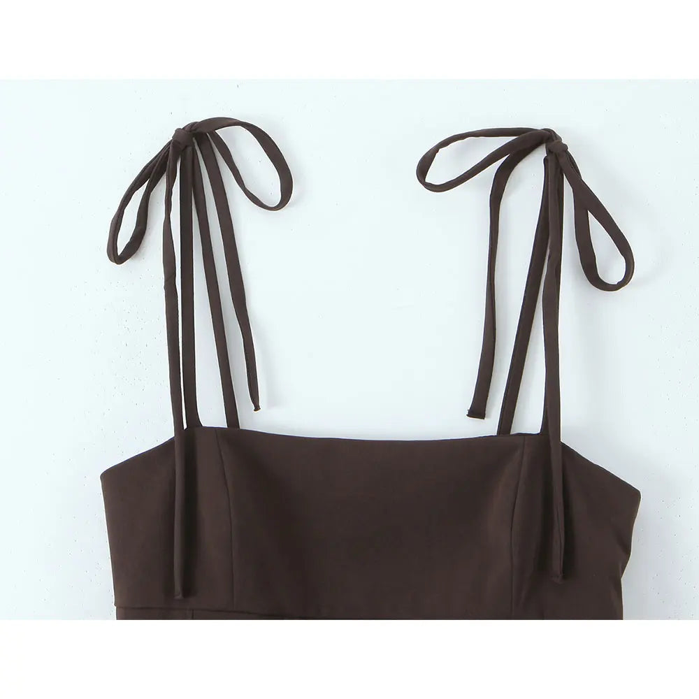 Duoperi moda feminina sem costas topos camisola pescoço quadrado sem mangas arco tine cintas feminino chique senhora tanque