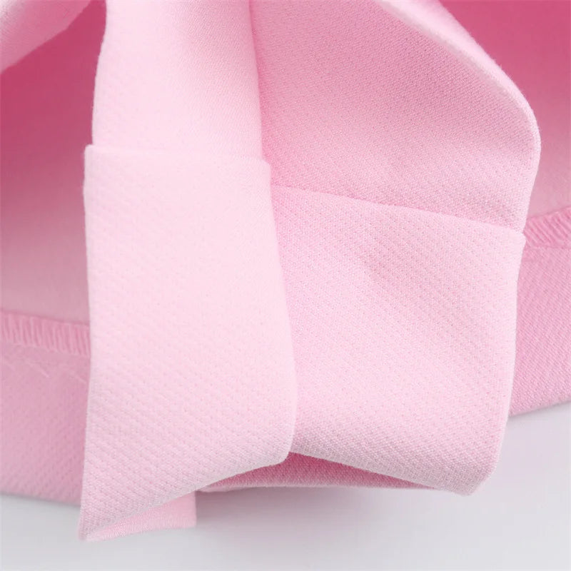2025 Y2K assimétrico cyber pink saia de cintura baixa bralette combo resistente ao desbotamento streetwear + versão branca de cristal